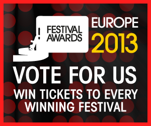Festival Awards Europe 2013 - głosuj na nas!